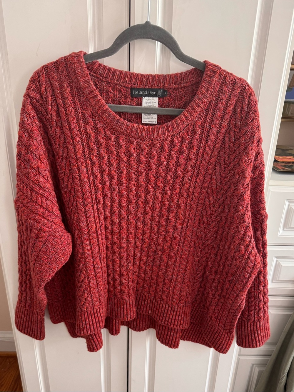 Irelands eye wool sweater, like new, size small